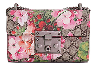 Padlock Blossom Shoulder Bag S, front view